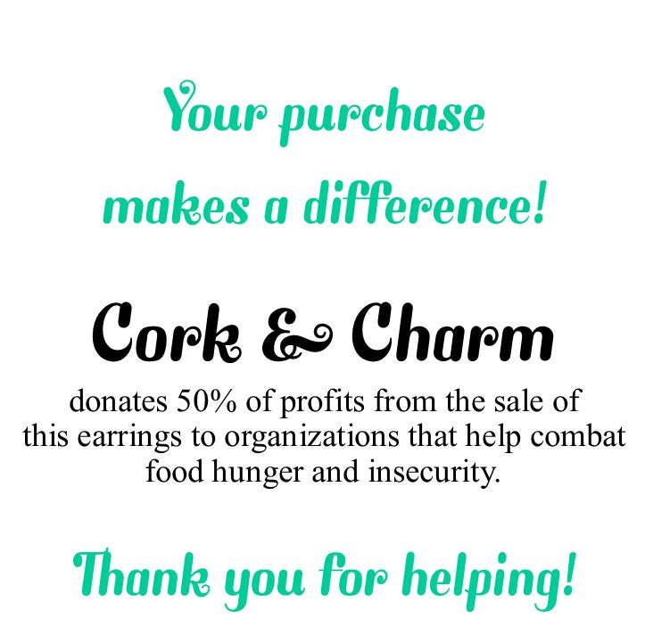 Cat Coffee Art Round Sterling Silver Earrings