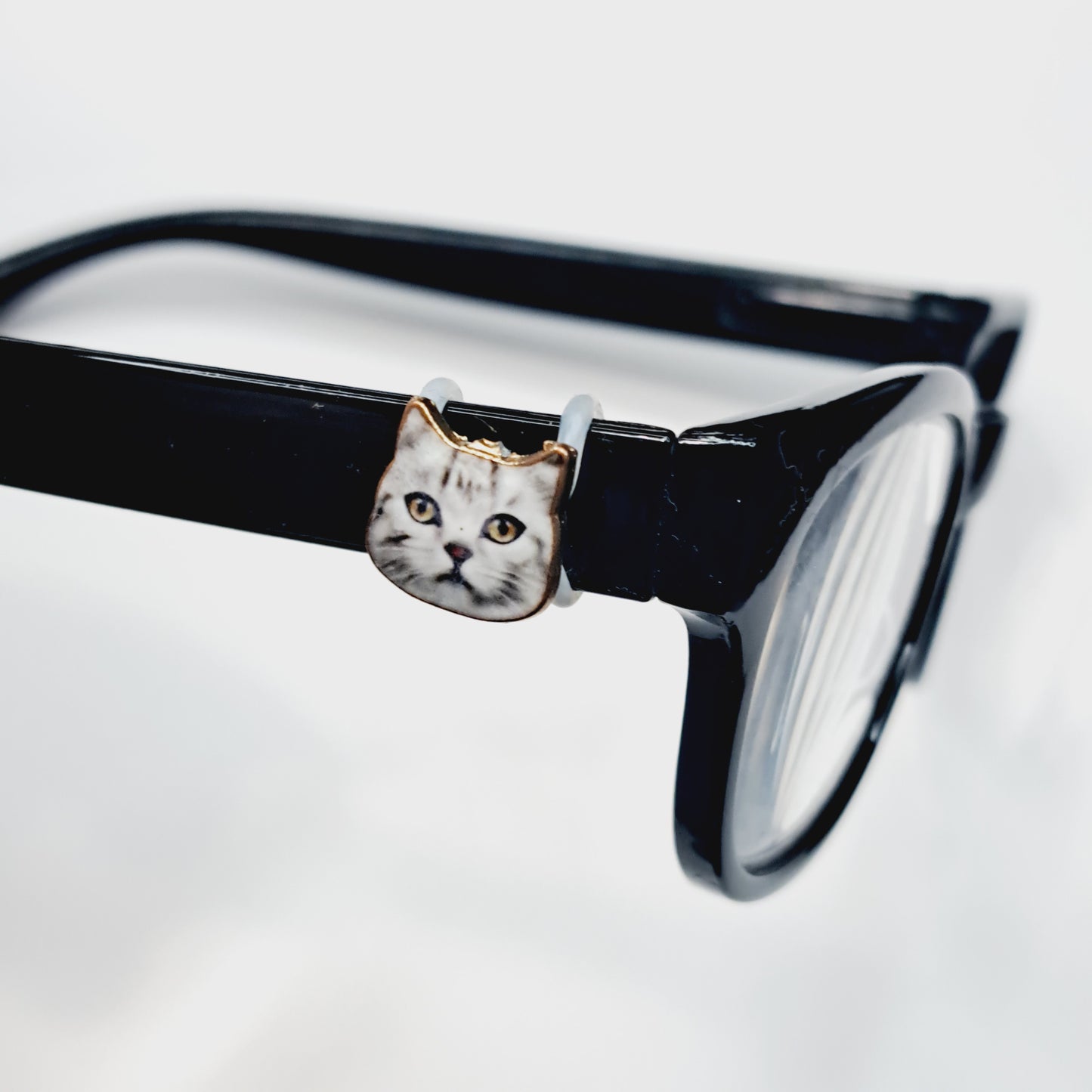 Silver Tabby Cat EyeDeco