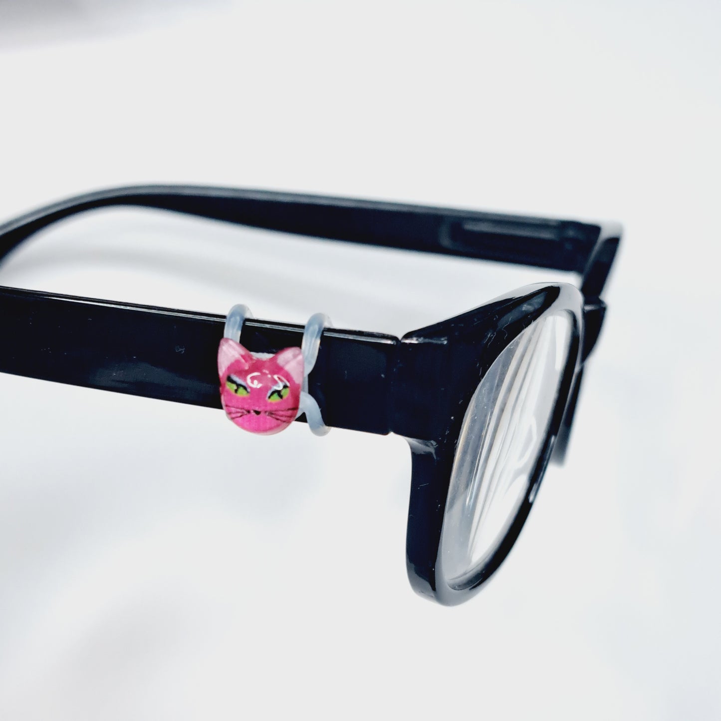 Pink Resin Cat Head EyeDeco