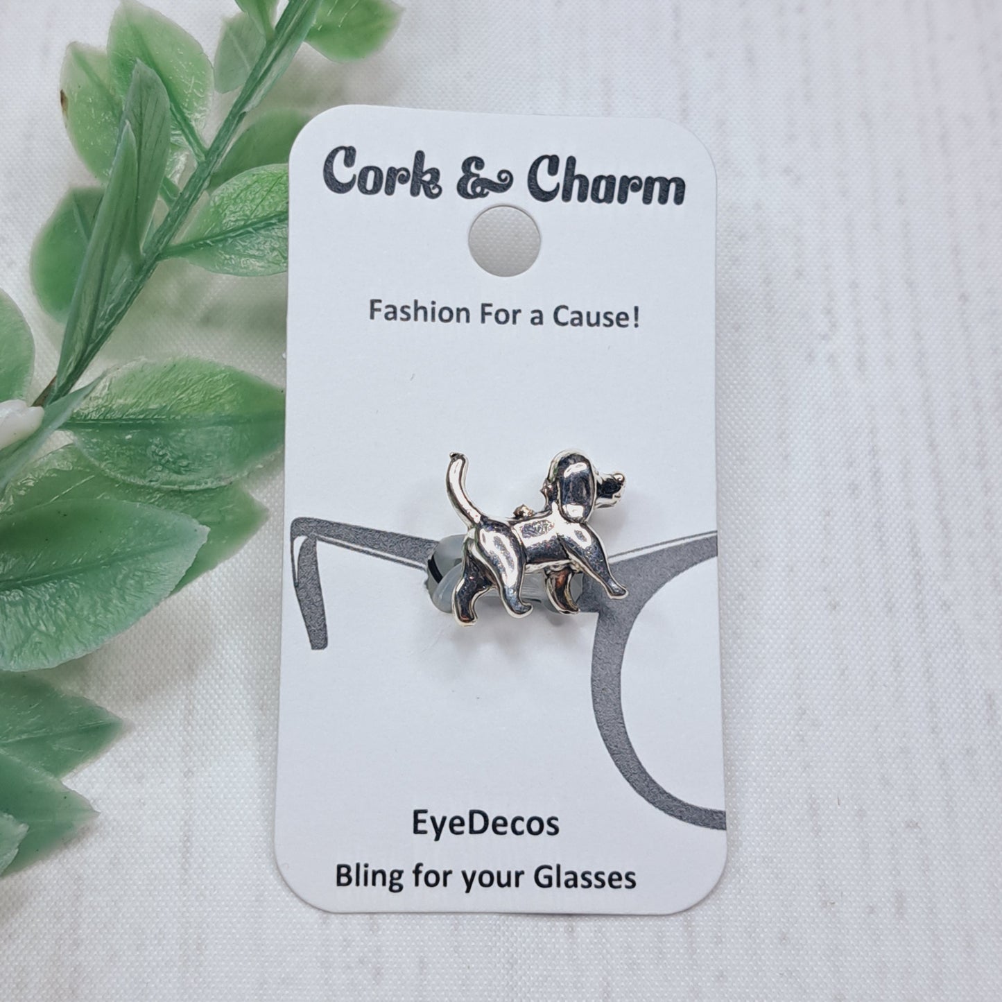 Silver Dog EyeDeco
