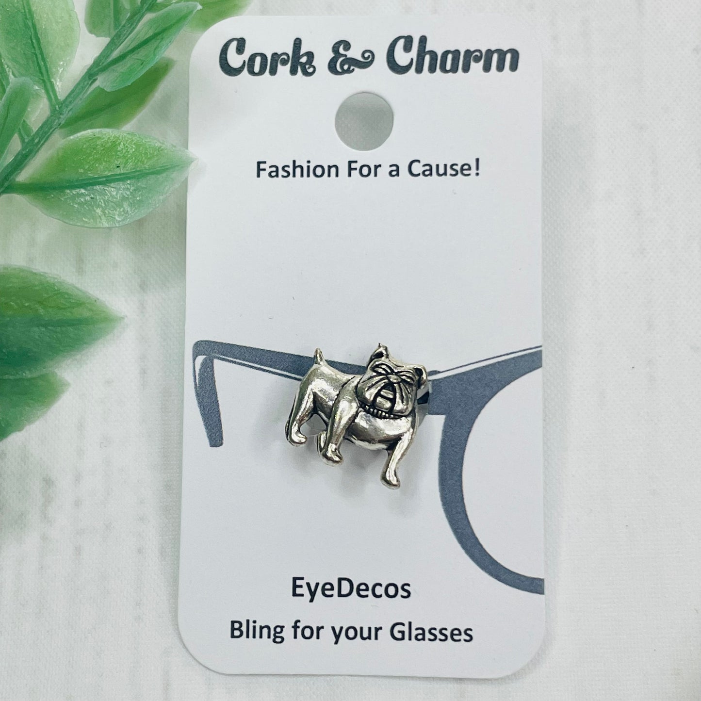 Silver Bulldog EyeDeco