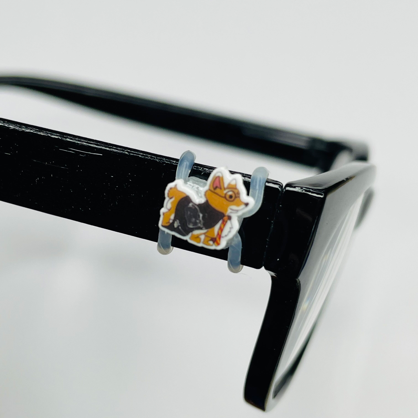 Corgi with Glasses Acrylic Dog EyeDeco