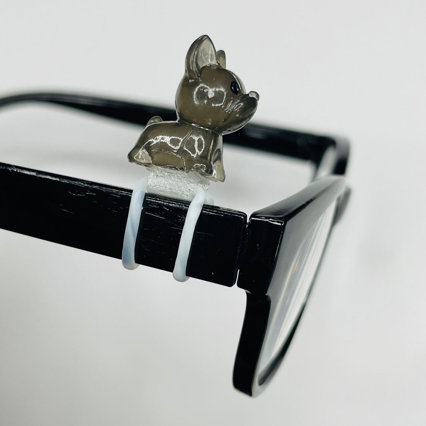 Glow in the Dark Black Dog Resin EyeDeco