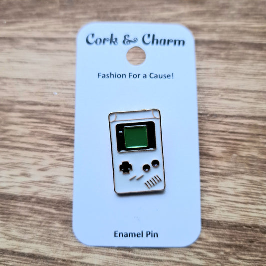 Retro Handheld Game Boy Enamel Pin