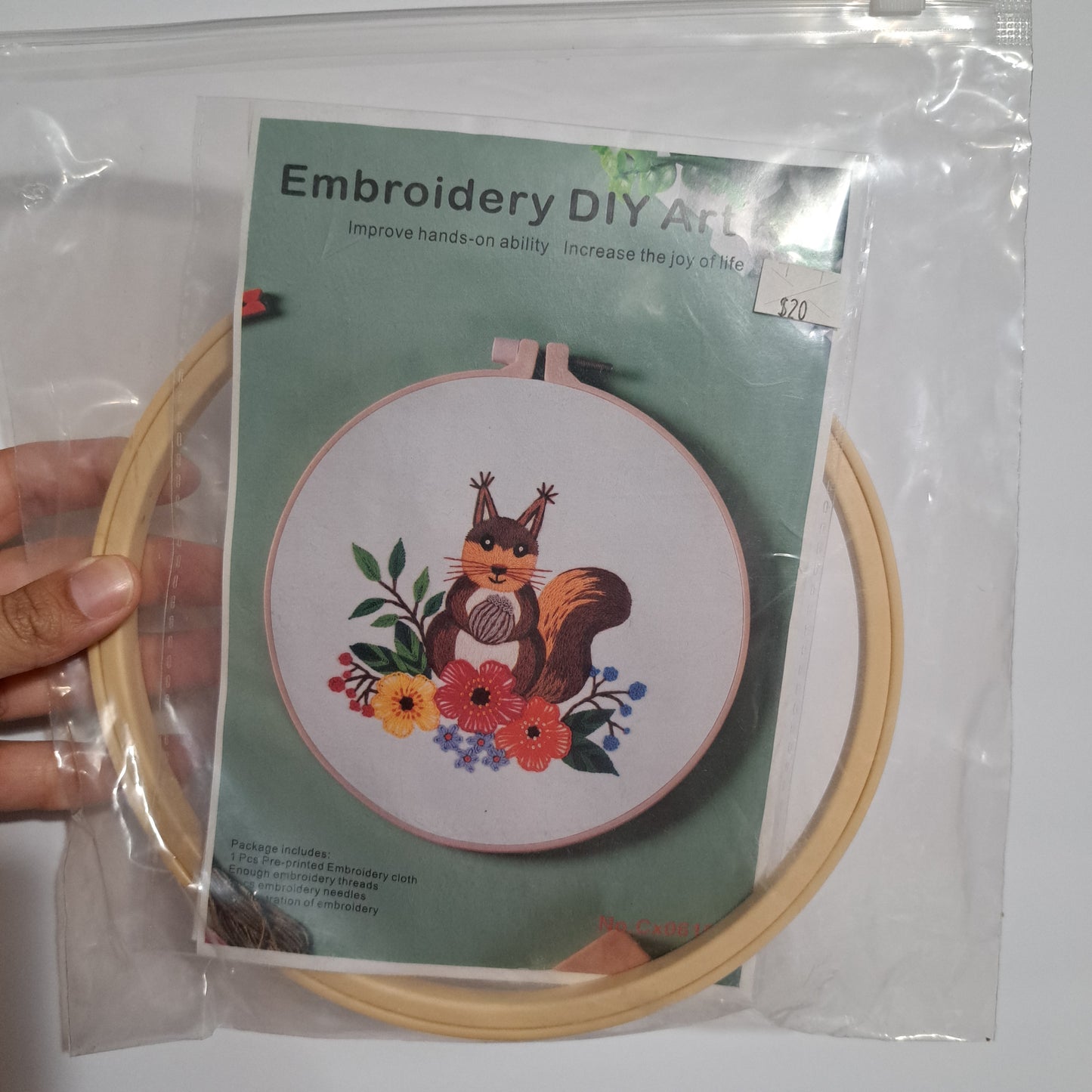 Custom Listing for Squirrel Emb