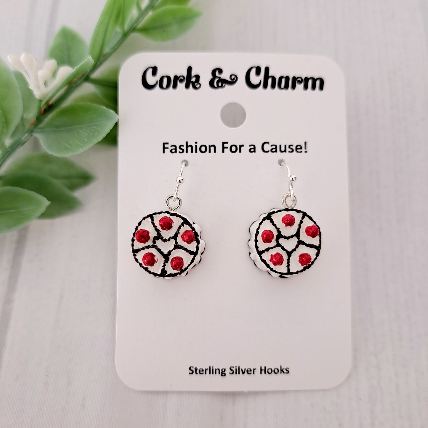 Cake Sterling Silver Earrings