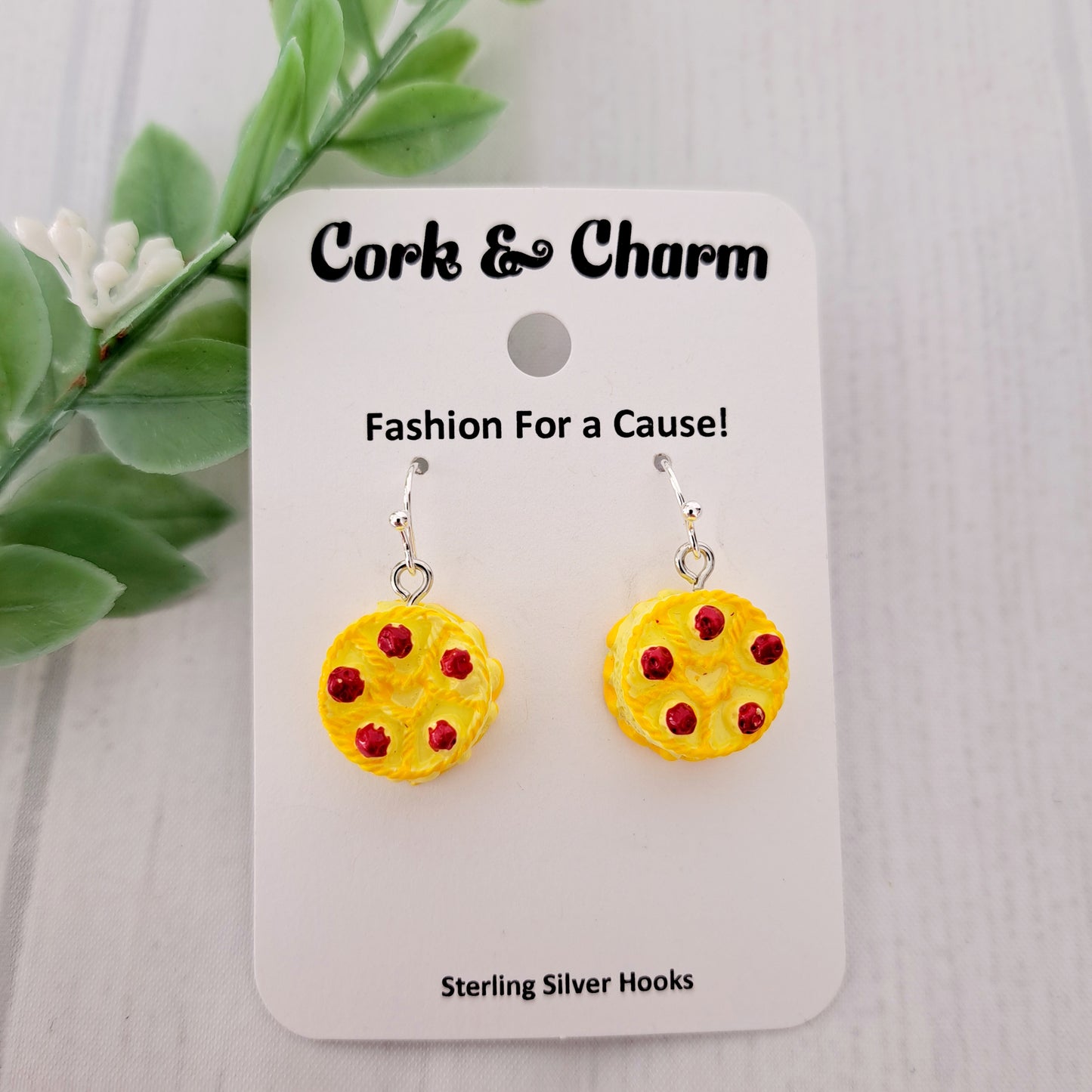 Cake Sterling Silver Earrings