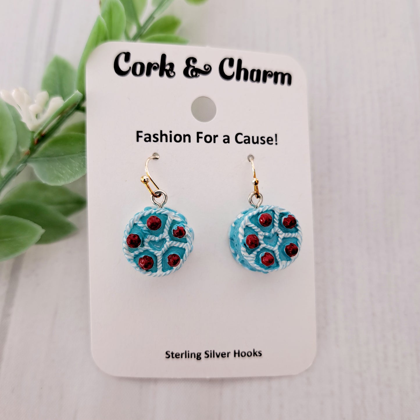 Cake Sterling Silver Earrings