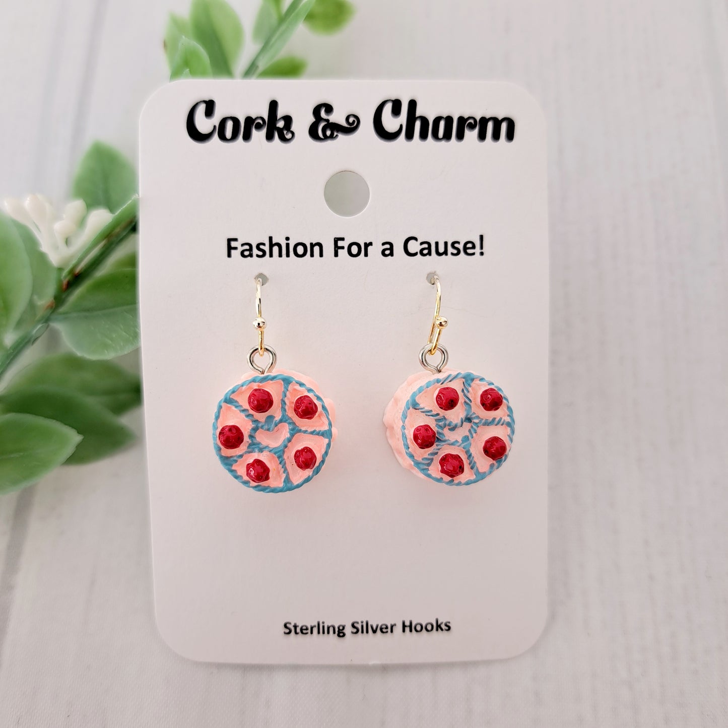 Cake Sterling Silver Earrings