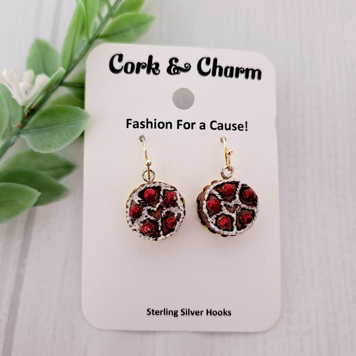 Cake Sterling Silver Earrings