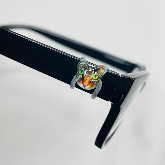 Calico Resin Cat Head EyeDeco