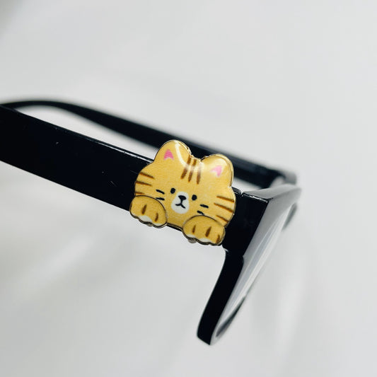 Orange Cat Head with Paws EyeDeco