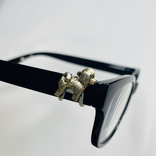 Silver Dog Standing EyeDeco