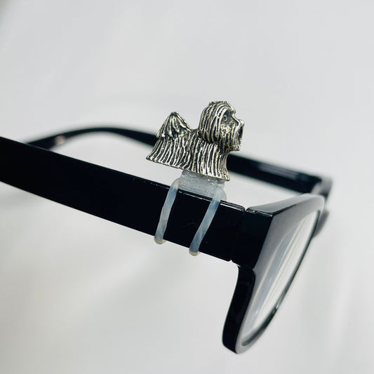Silver Yorkshire Terrier Dog EyeDeco