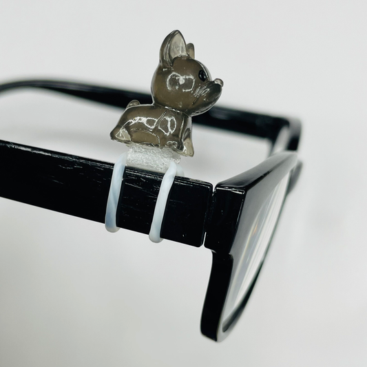 Glow in the Dark Black Dog Resin EyeDeco