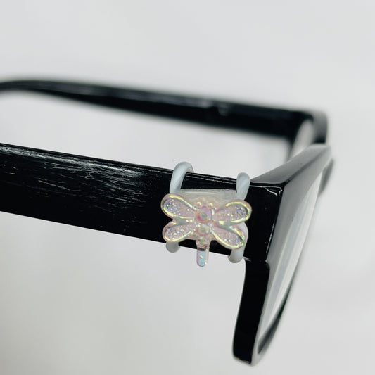 Light Pink Translucent Dragonfly EyeDeco