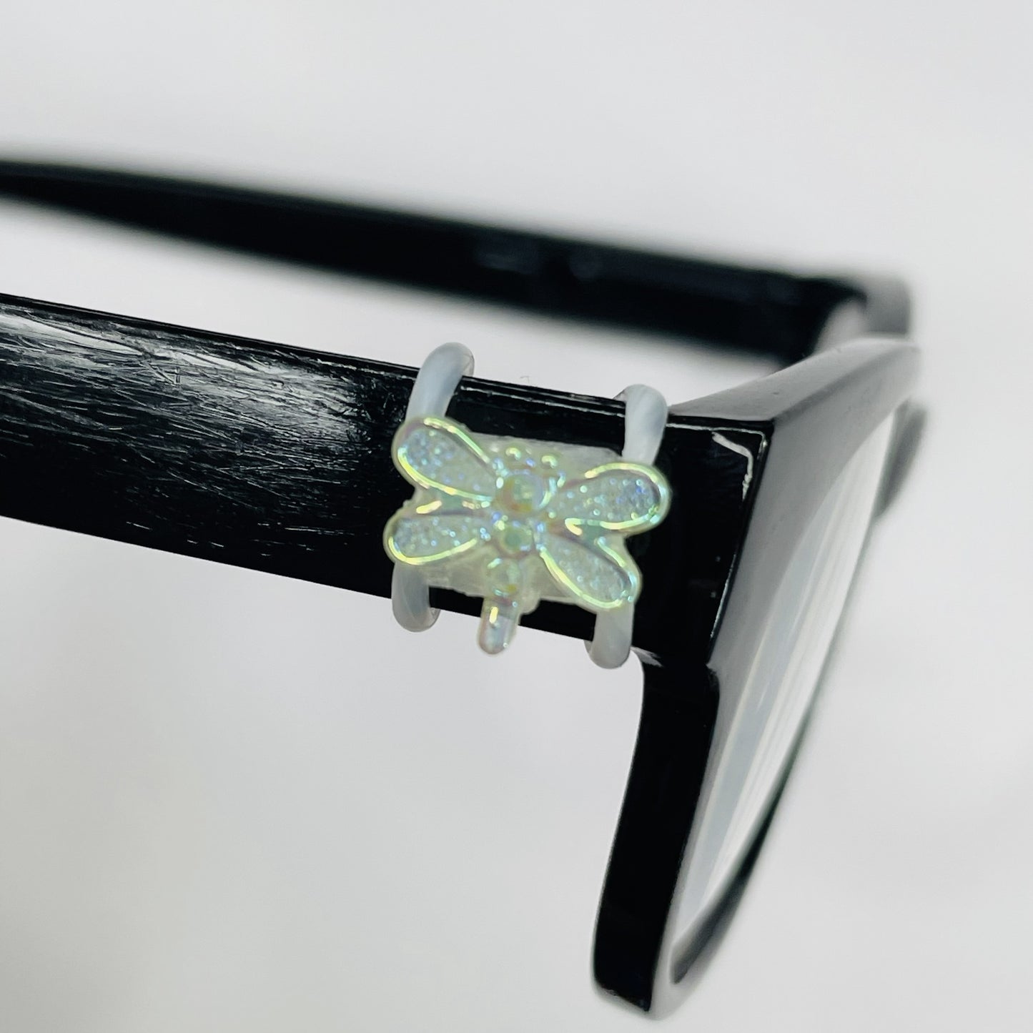 Green Translucent Dragonfly EyeDeco