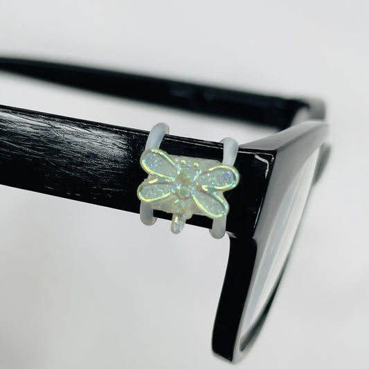 Green Translucent Dragonfly EyeDeco