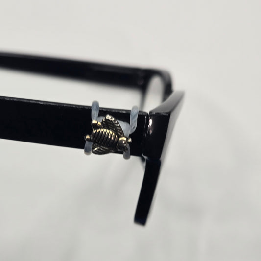 Mini Silver Bee Metal EyeDeco