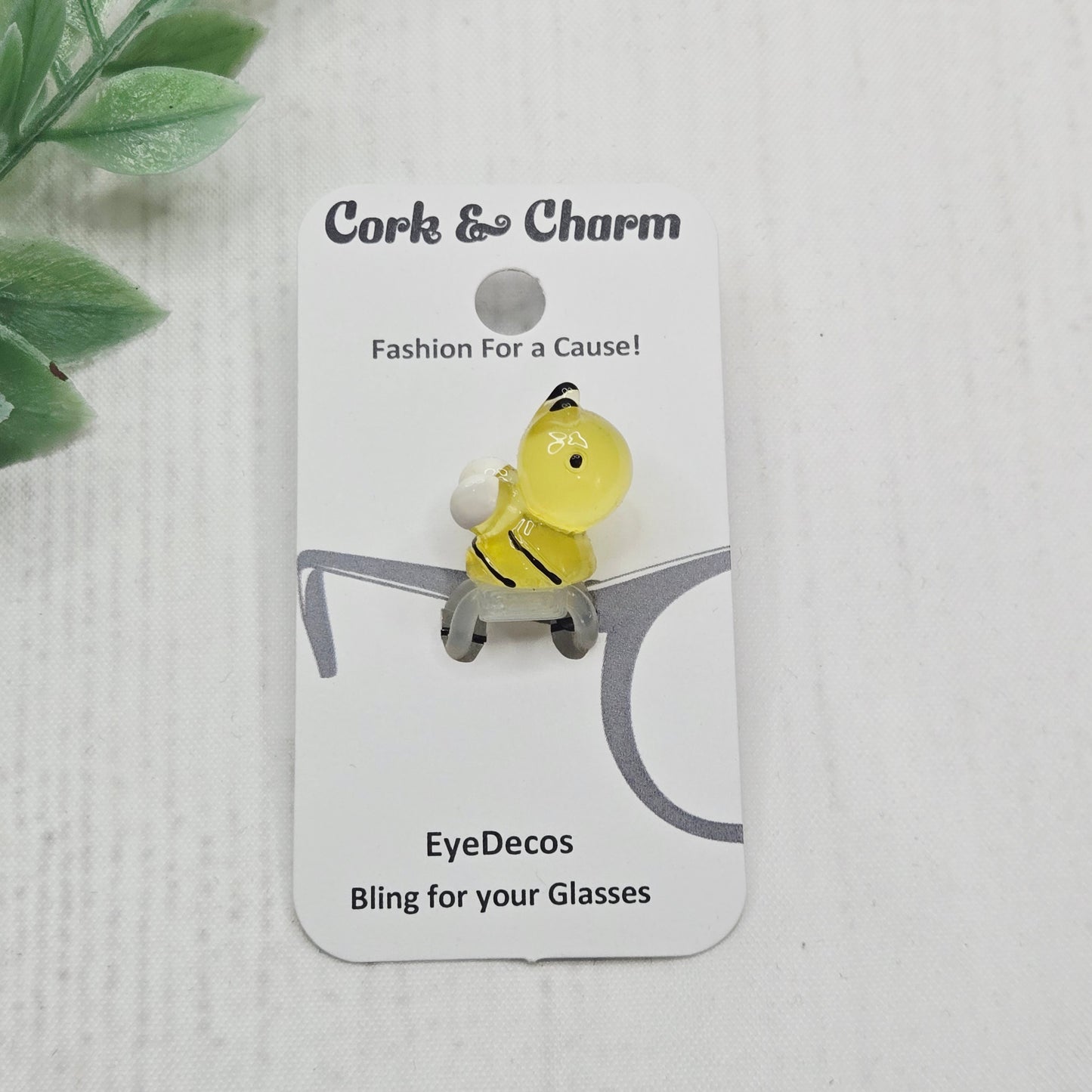 Cute Bee Resin EyeDeco