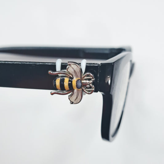 Yellow Bee Enamel EyeDeco