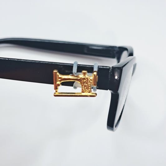 Gold Vintage Sewing Machine Metal EyeDeco