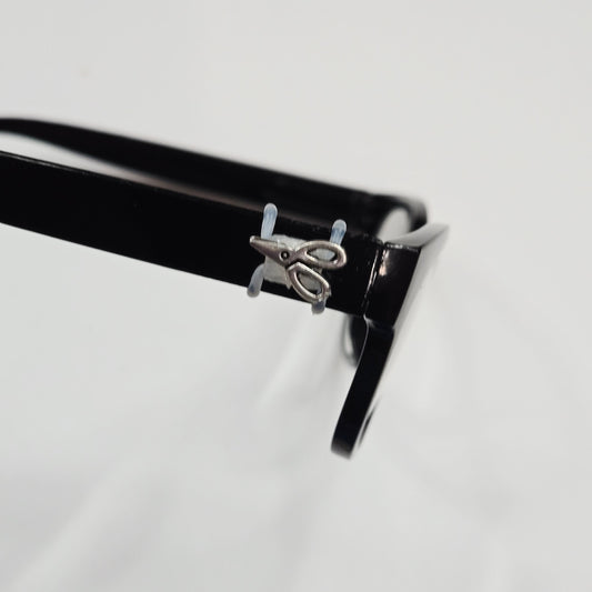 Mini Silver Scissors Metal EyeDeco
