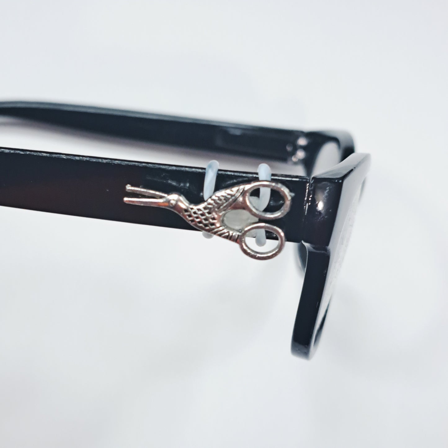 Silver Stork Scissors Metal EyeDeco