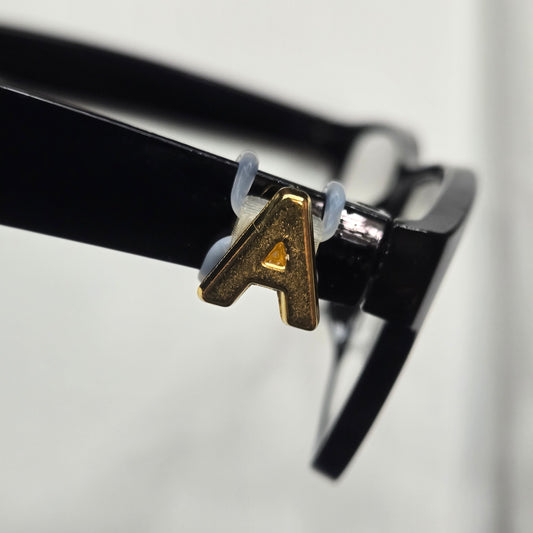 A Initial Gold EyeDeco