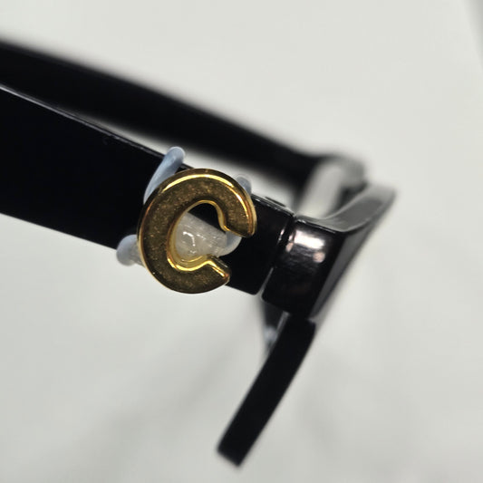 C Initial Gold EyeDeco