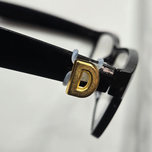 D Initial Gold EyeDeco