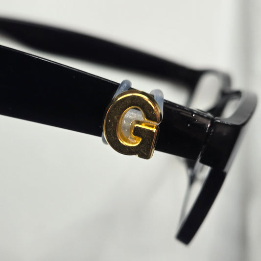 G Initial Gold EyeDeco