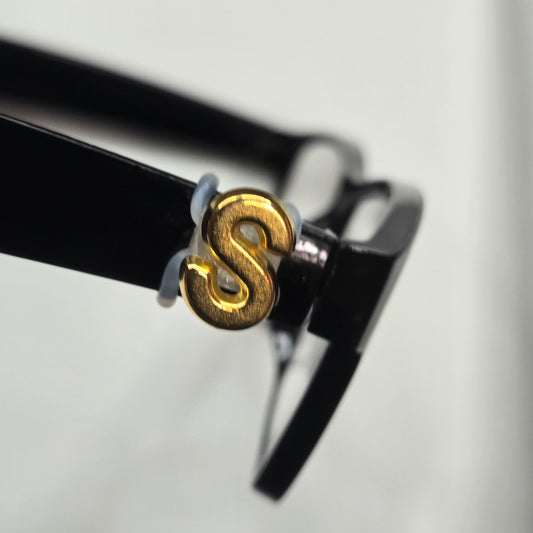 S Initial Gold EyeDeco