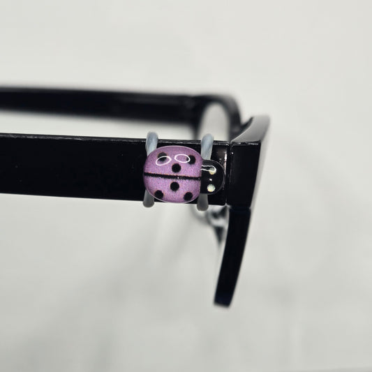 Pink Ladybug Resin EyeDeco