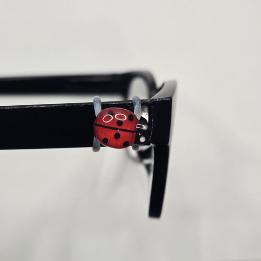 Red Ladybug Resin EyeDeco