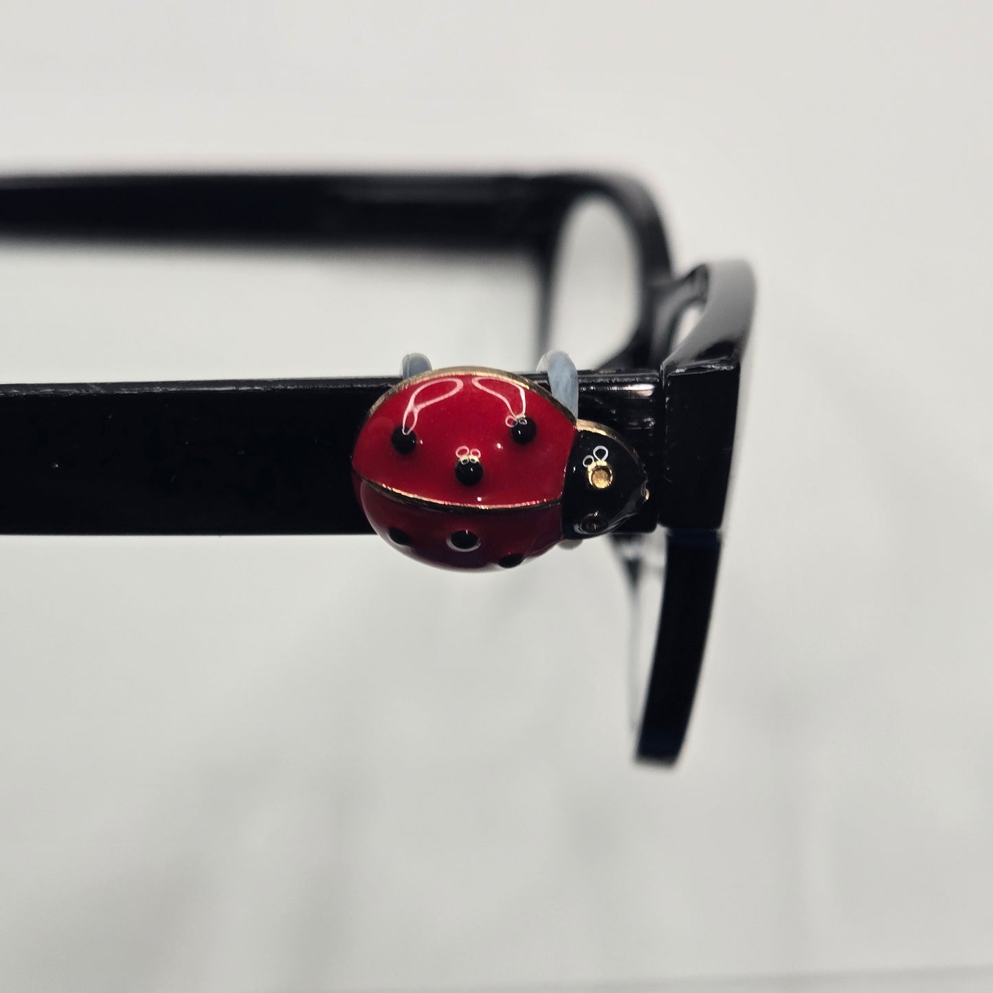 Red Ladybug Enamel EyeDeco