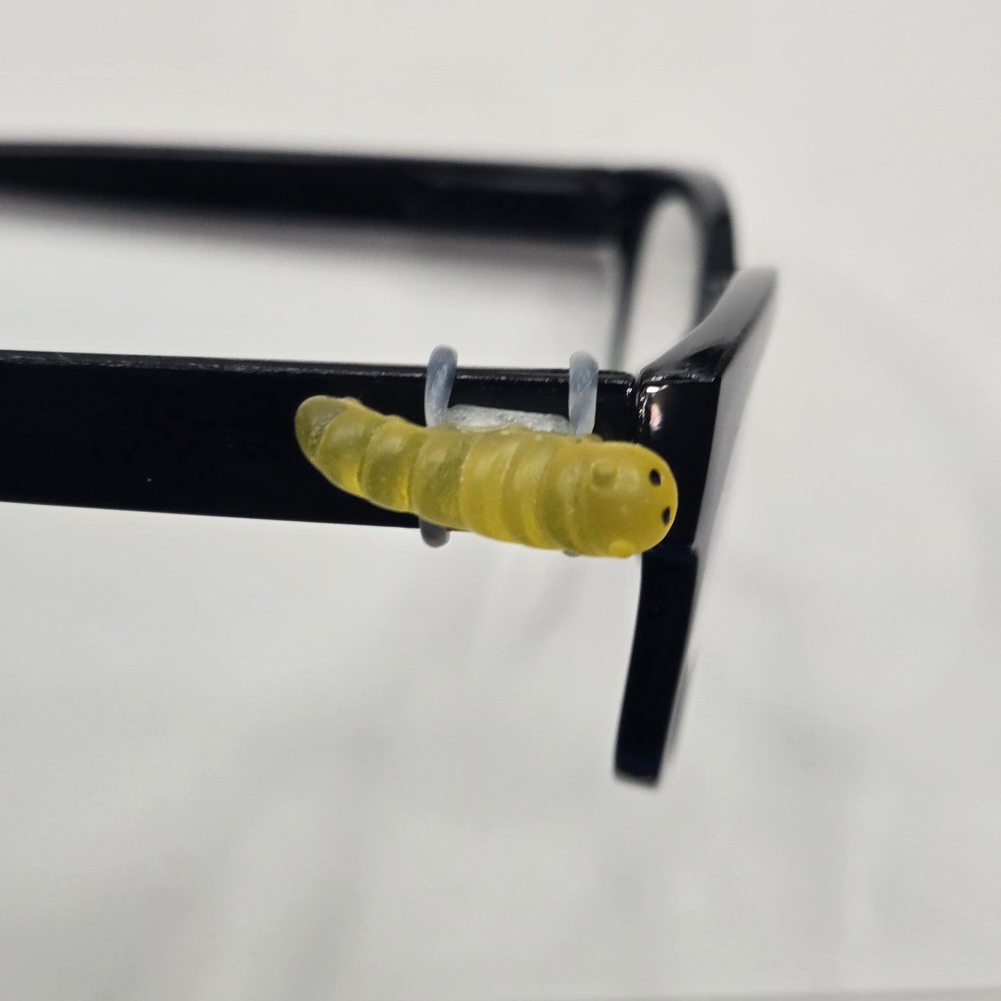 Yellow Caterpillar Translucent Resin EyeDeco
