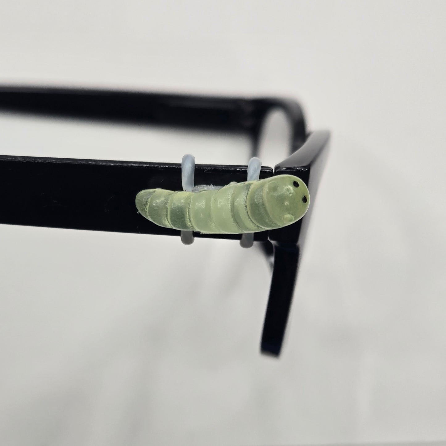 Glow in the Dark Caterpillar Translucent Resin EyeDeco