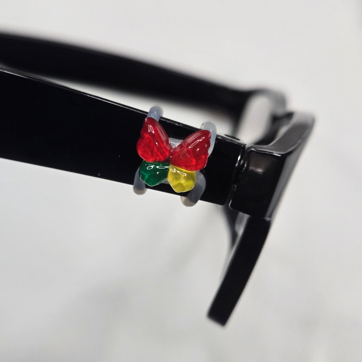 Mini Rainbow Translucent Butterfly Resin EyeDeco
