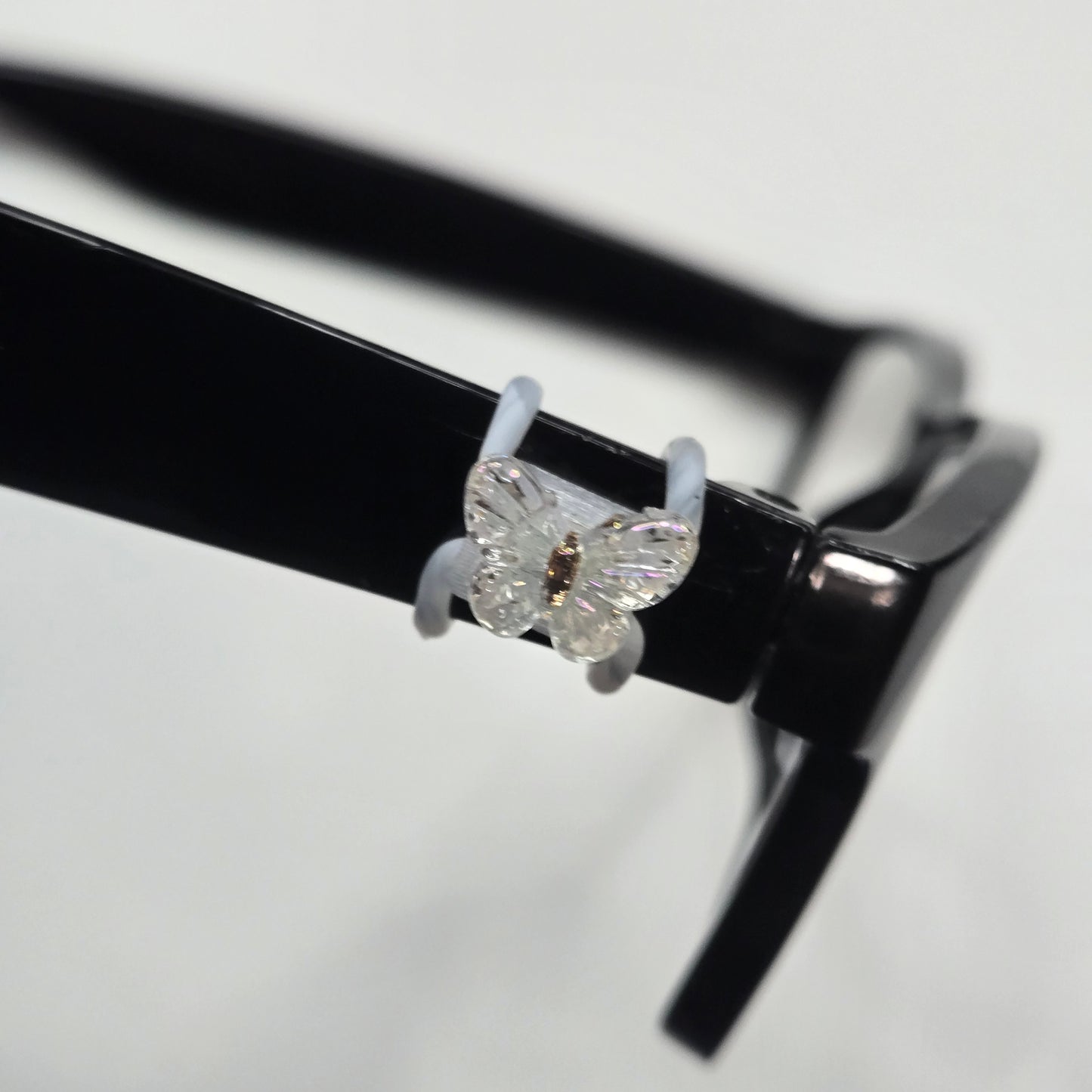 Mini White Butterfly Resin EyeDeco