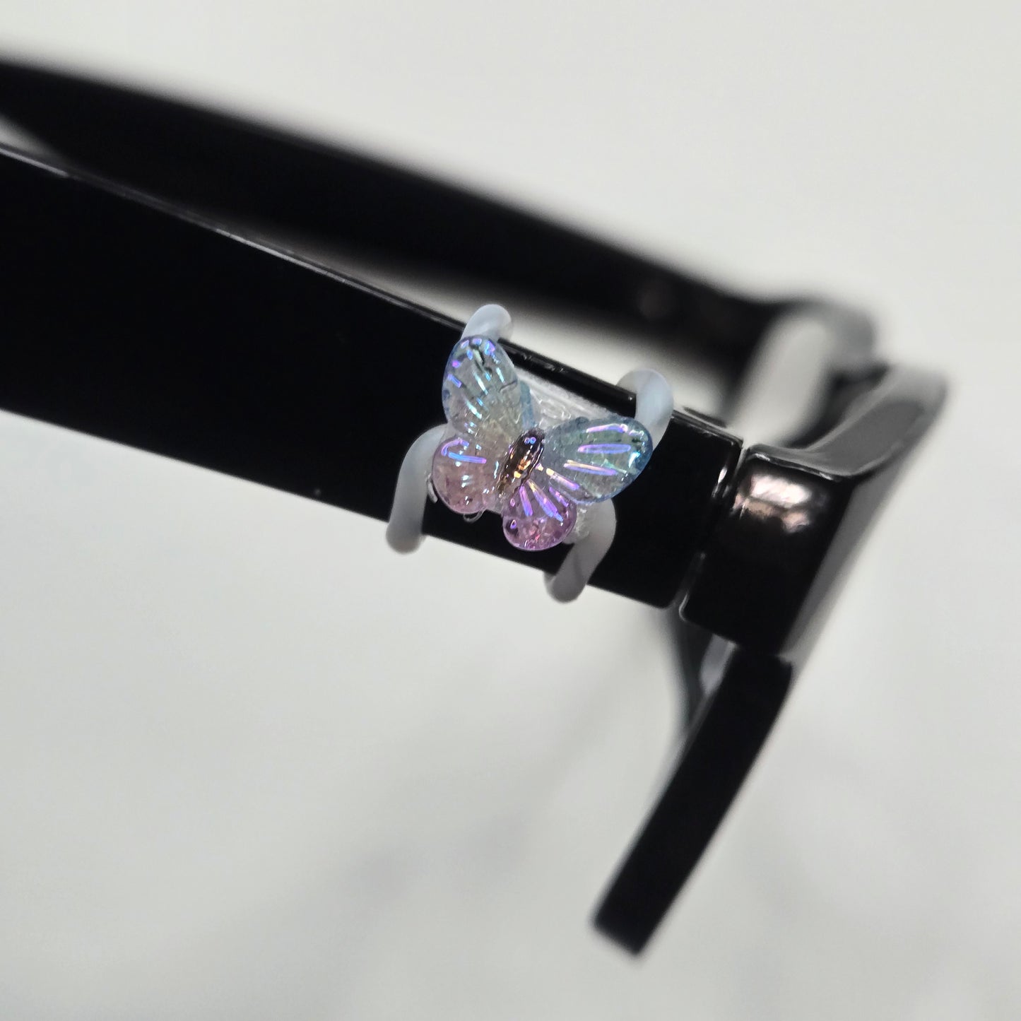 Mini Purple Butterfly Resin EyeDeco
