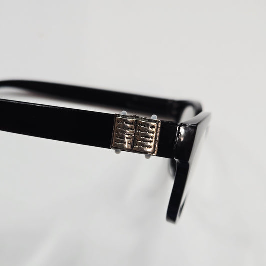Medium Open Silver Book Metal EyeDeco