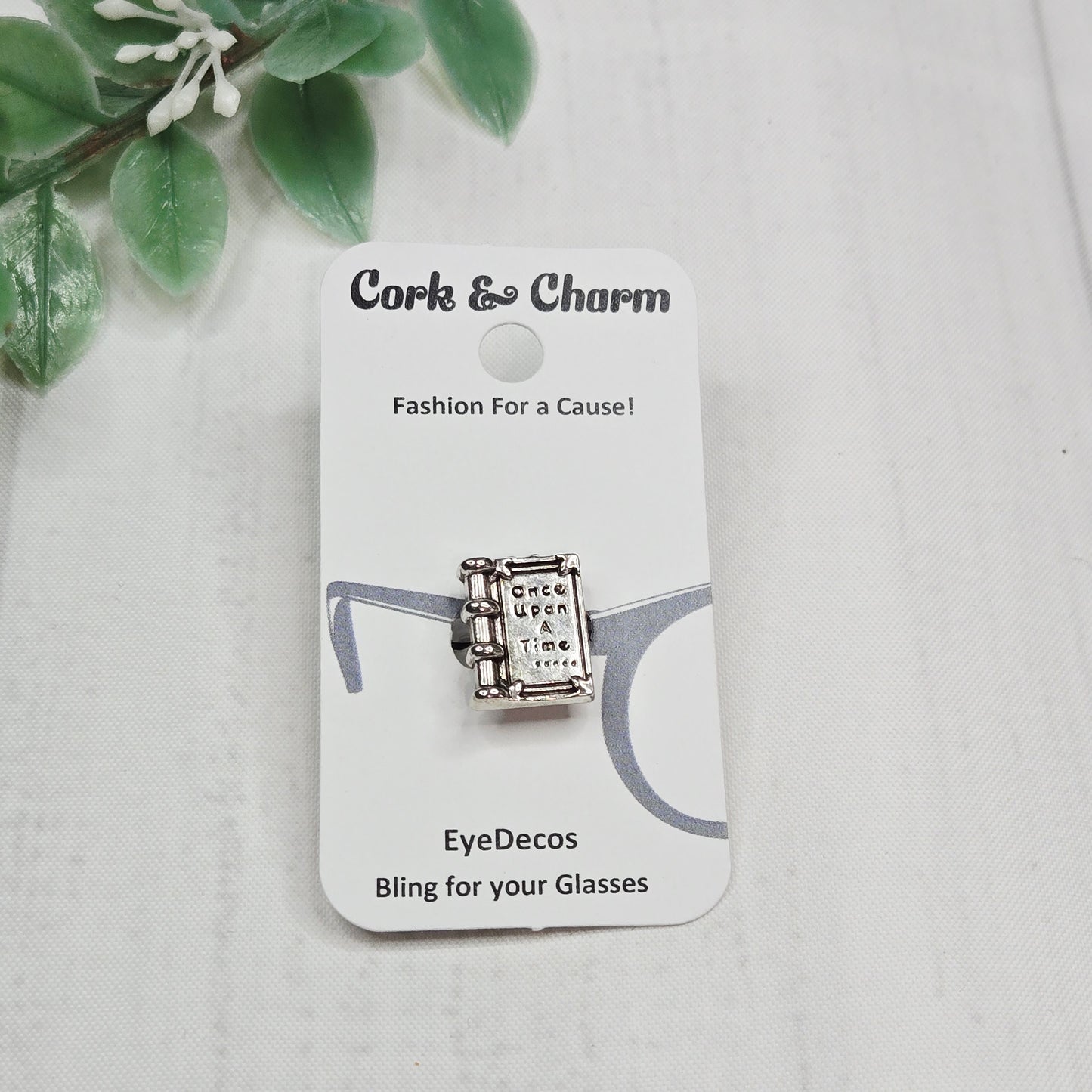 Once Upon a Time Silver Book Metal EyeDeco