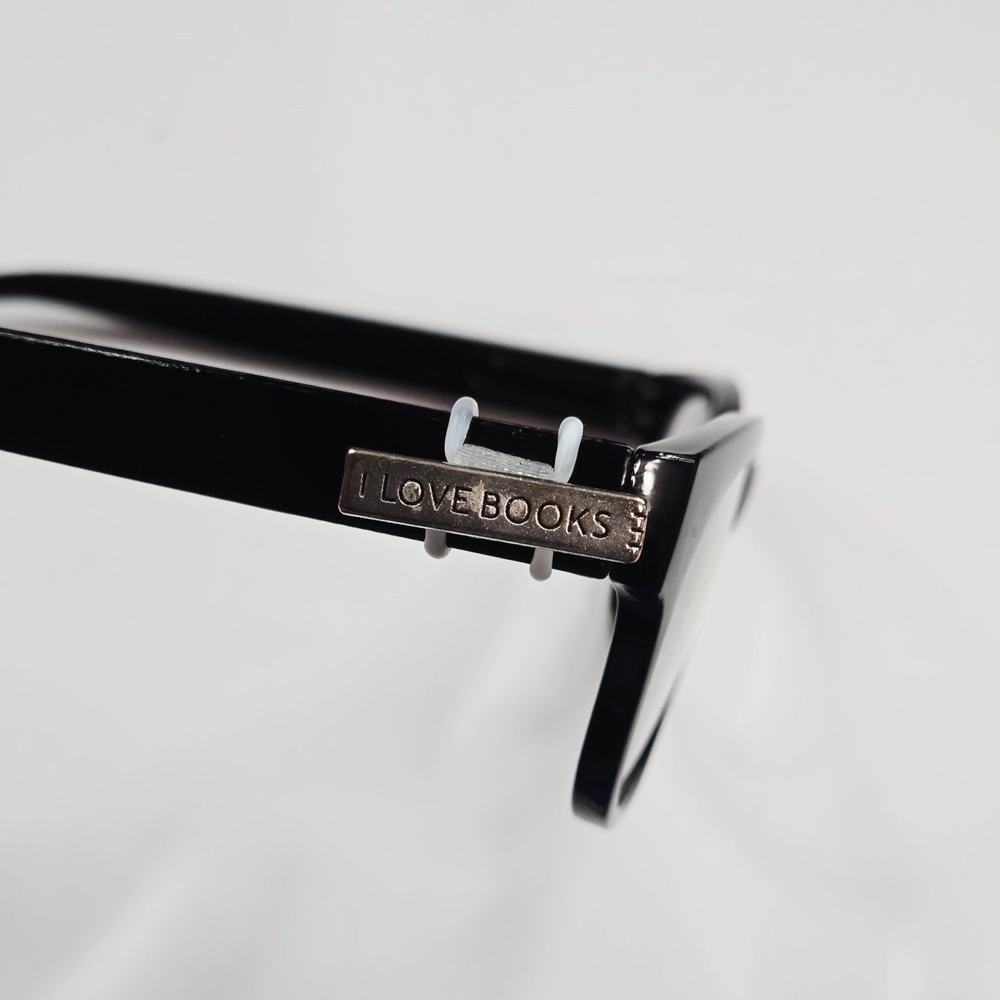 I Love Books Book Silver Metal EyeDeco