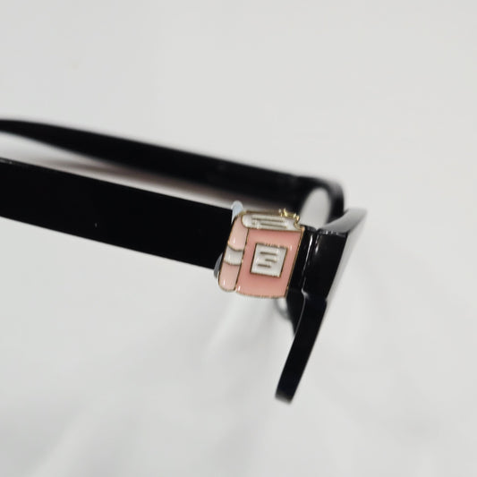 Pink Gold Book Enamel Metal EyeDeco