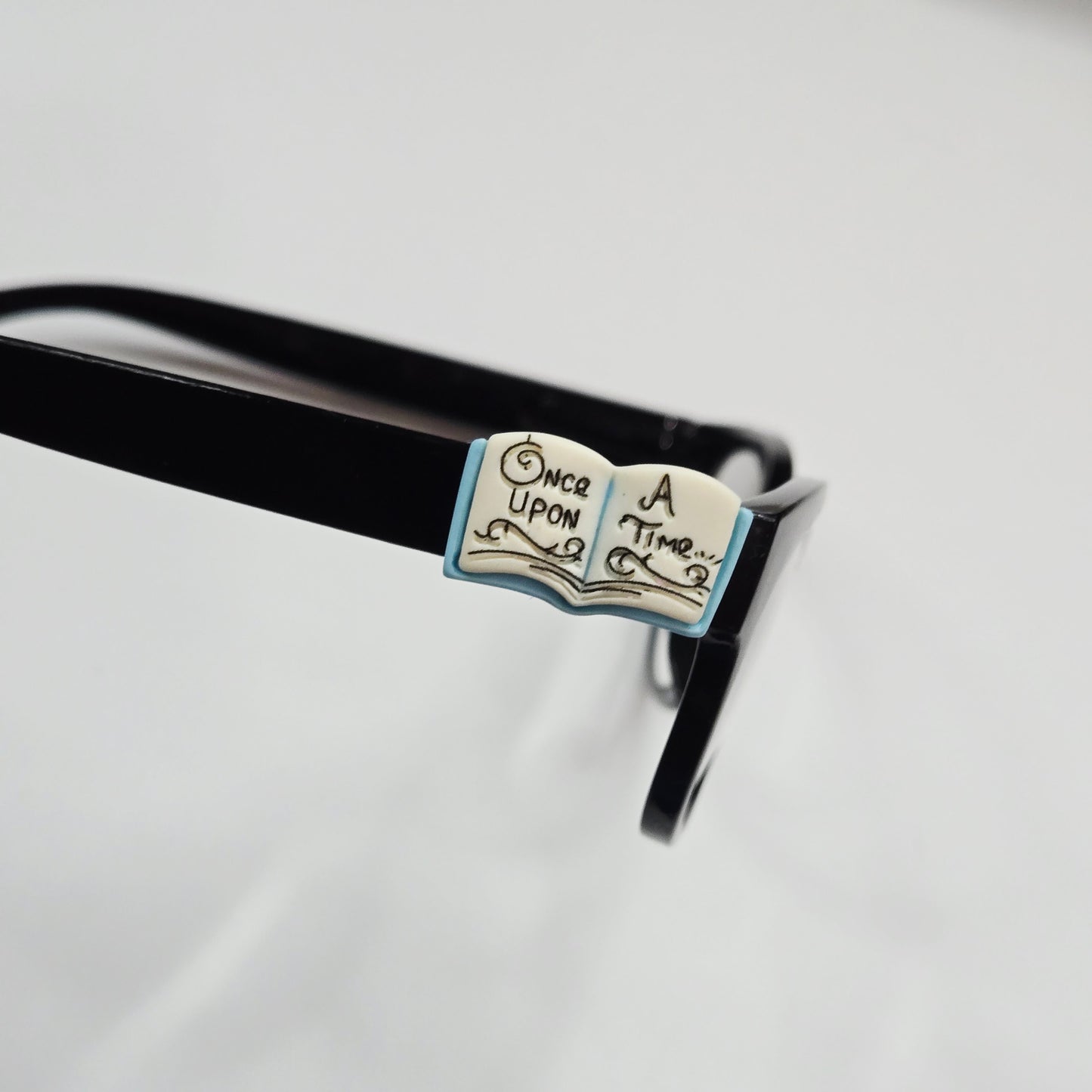 Blue Once Upon a Time Open Book Resin EyeDeco