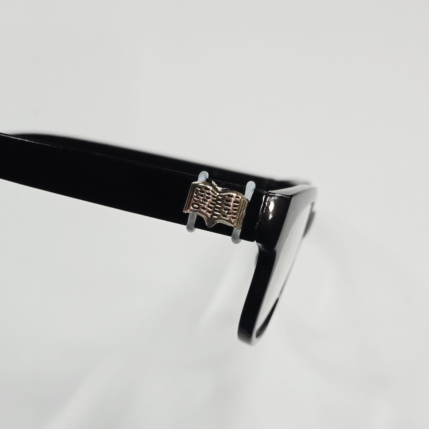Mini Open Silver Book Metal EyeDeco