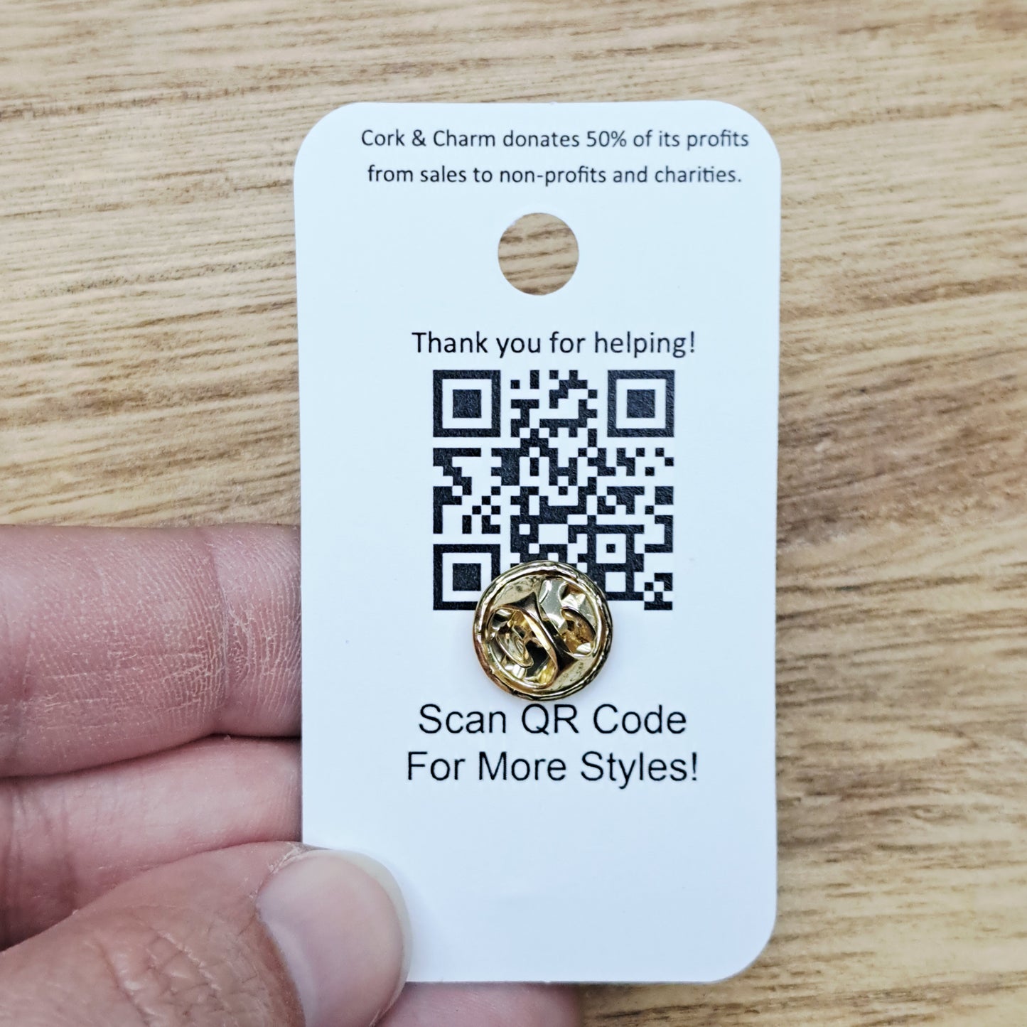 Keep Reading Book Enamel Pin