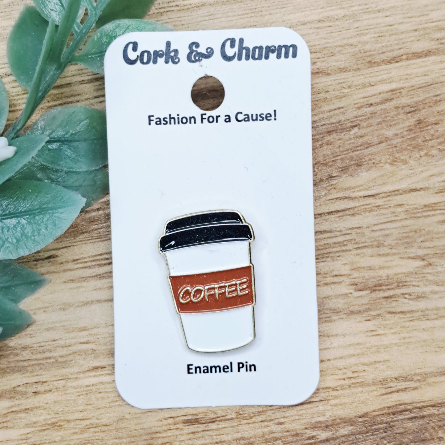 Coffee Enamel Pin