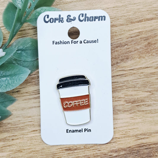 Coffee Enamel Pin